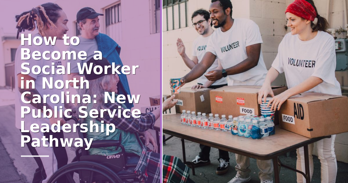 Lcsw Application Become a Social Worker in NC: New Public Service Path