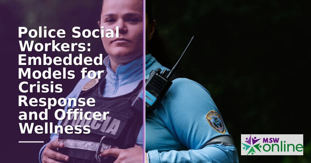 Embedded Police Social Worker: Crisis Response & Career Path