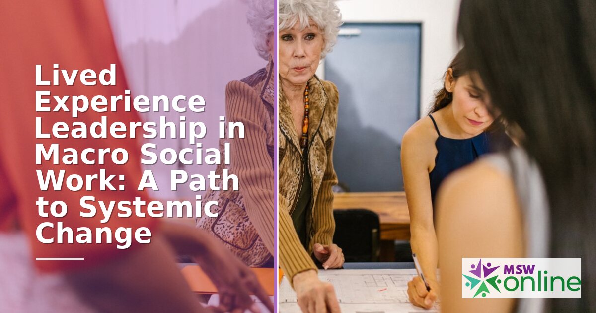 Lived Experience Leadership in Macro Social Work: A Practical Guide