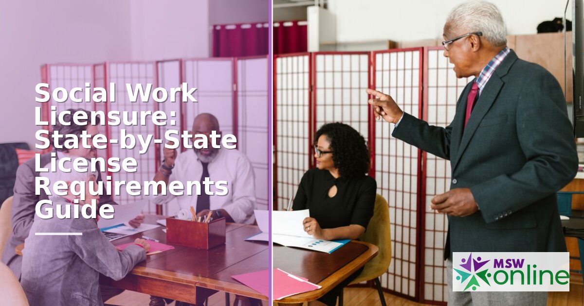 Social Work Licensure: State-by-State Requirements Guide