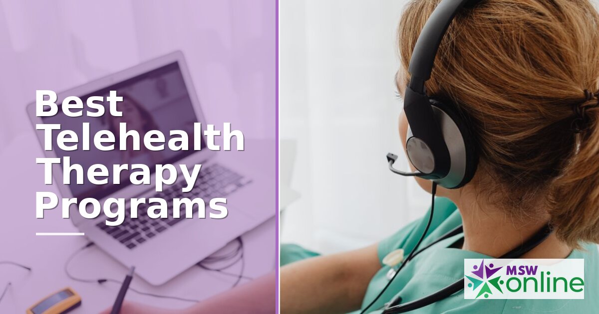 Best Telehealth Therapy Programs & Degree Paths