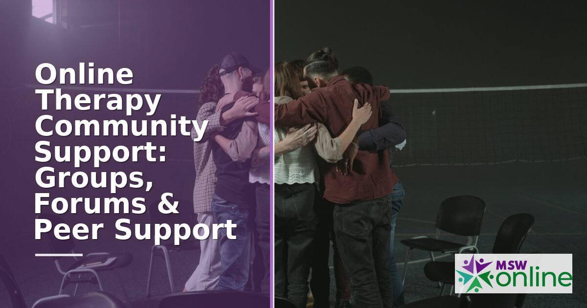 Online Support Groups for Mental Health: Types & Safety