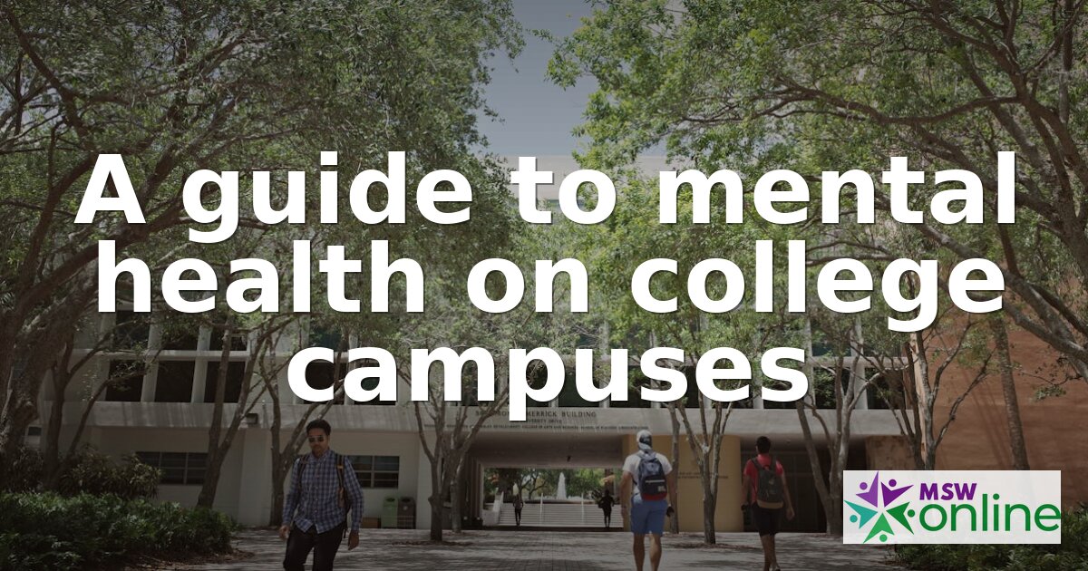 Student Mental Health & Social Work on College Campuses