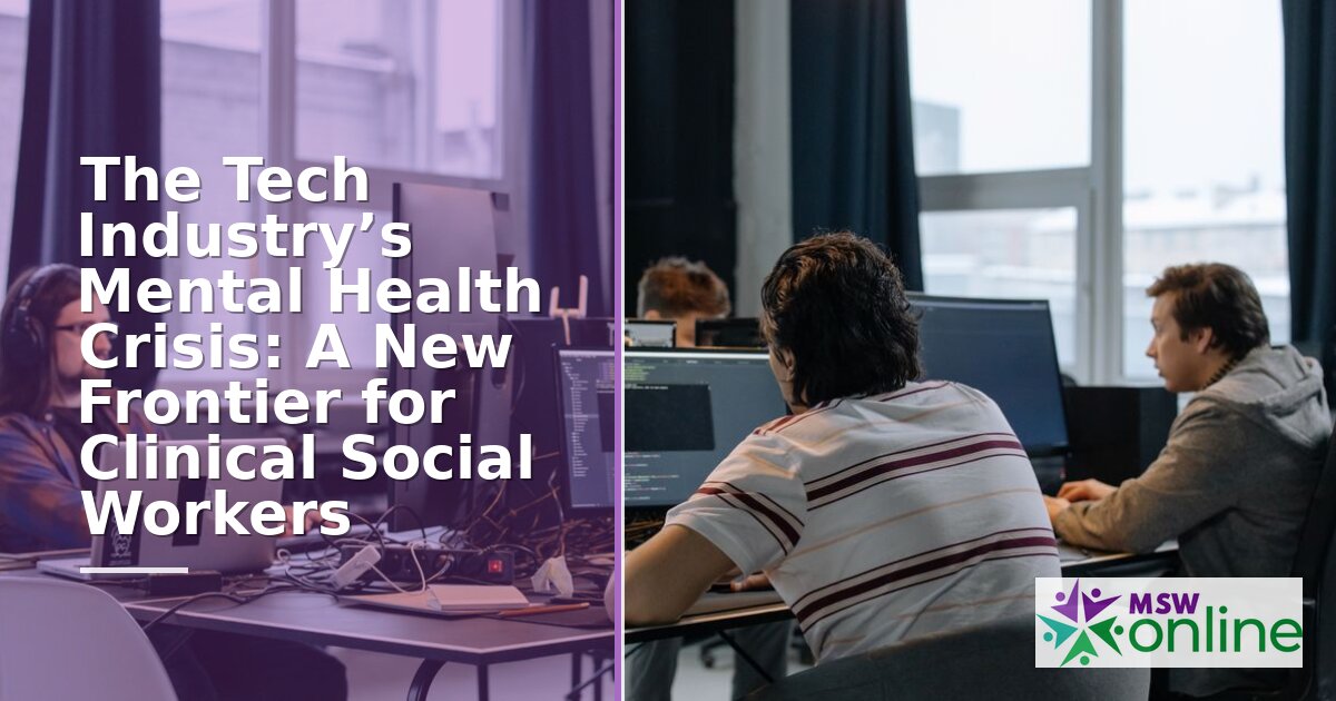 Social Work in Tech: Addressing the Mental Health Crisis