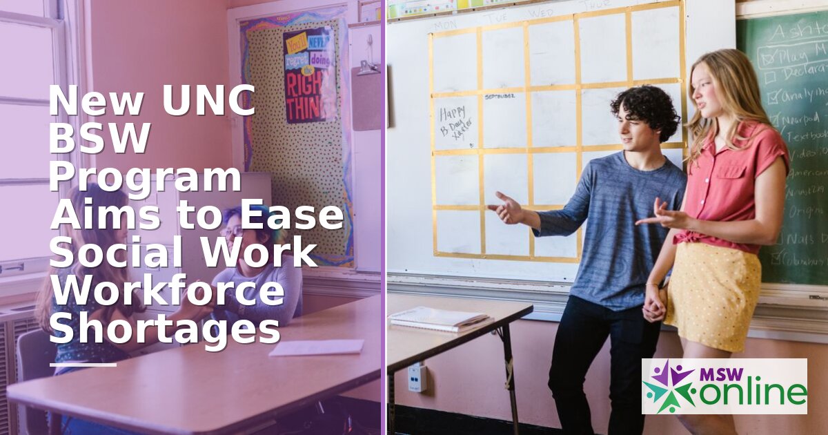 UNC BSW Program: Easing North Carolina’s Social Work Shortage