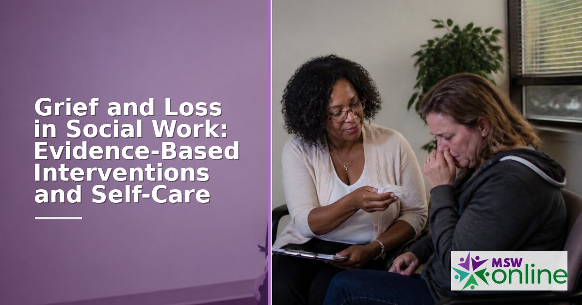 Grief & Loss in Social Work: Evidence-Based Interventions & Self-Care